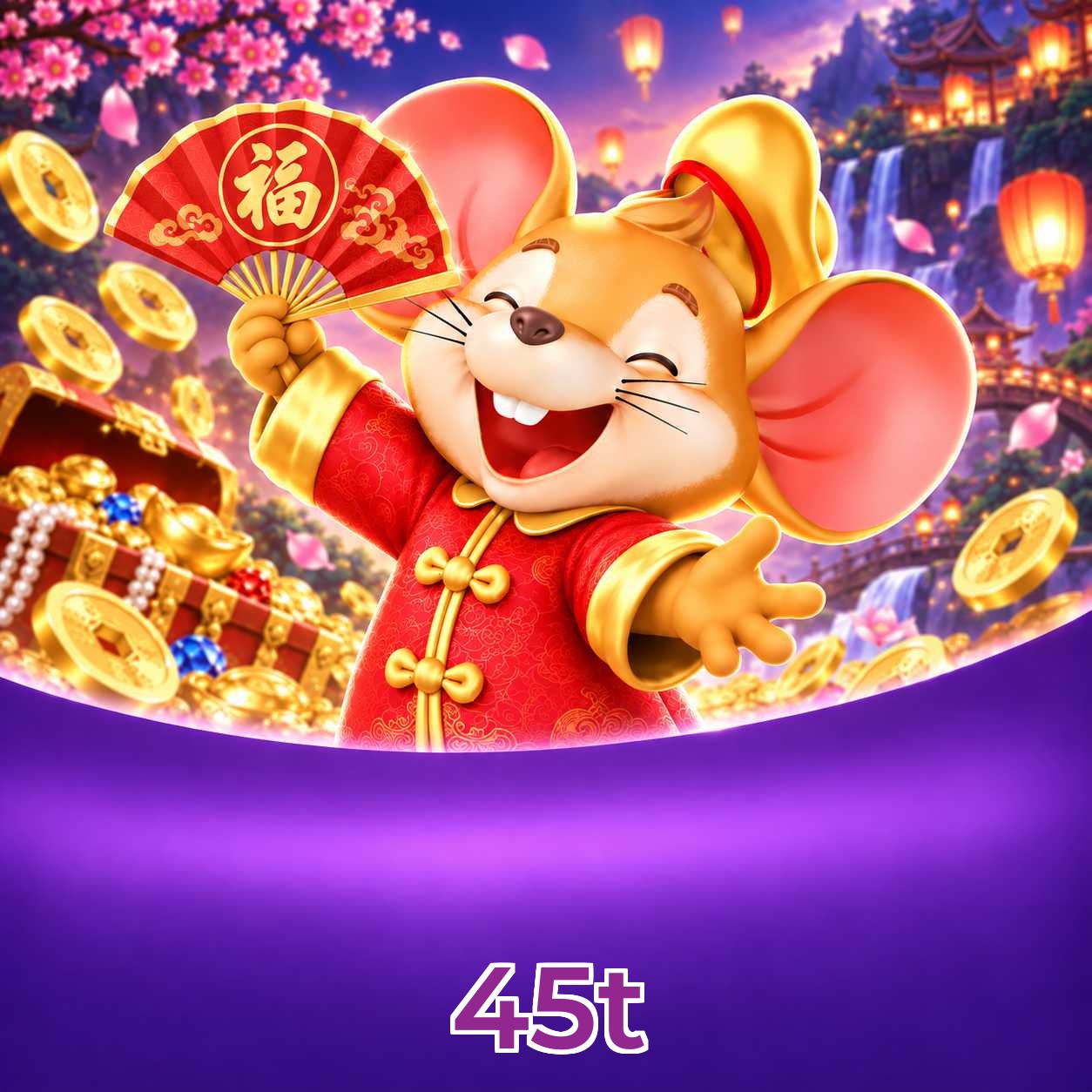Interface de jogos na 45t incluindo Plushie Frenzy